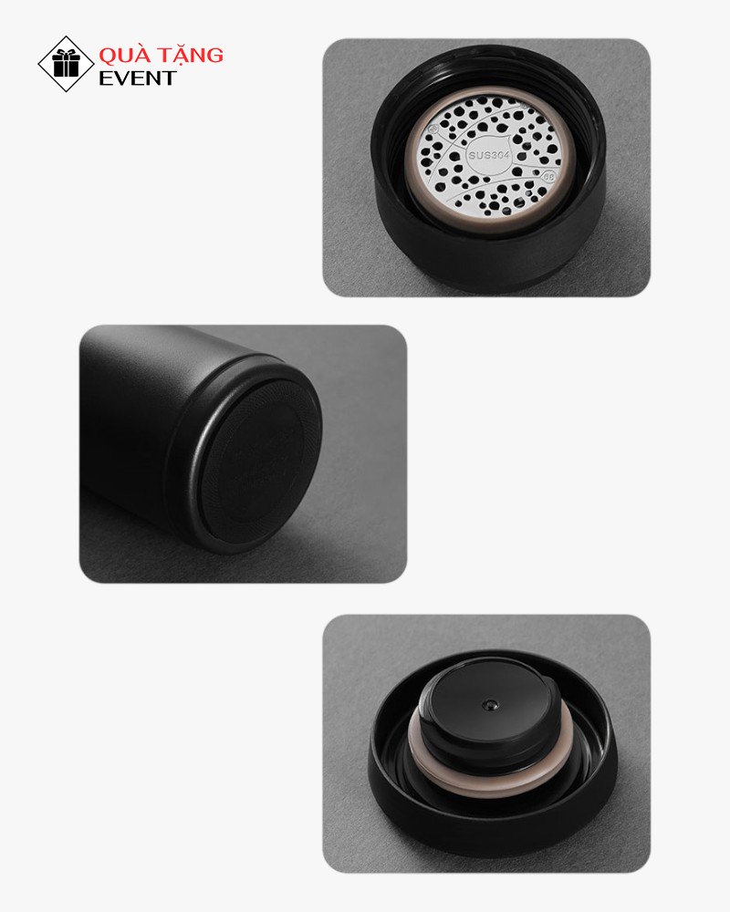 Bình giữ nhiệt văn phòng quà tặng doanh nghiệp, in logo theo yêu cầu - Mã BGNVP082 Đặt sản xuất bình giữ nhiệt quà tặng doanh nghiệp cao cấp - BGNVP082