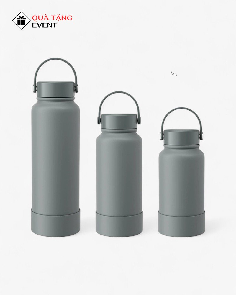 Bình giữ nhiệt văn phòng quà tặng doanh nghiệp, in logo theo yêu cầu - Mã BGNVP017 Đặt sản xuất bình giữ nhiệt theo mẫu - BGNVP017