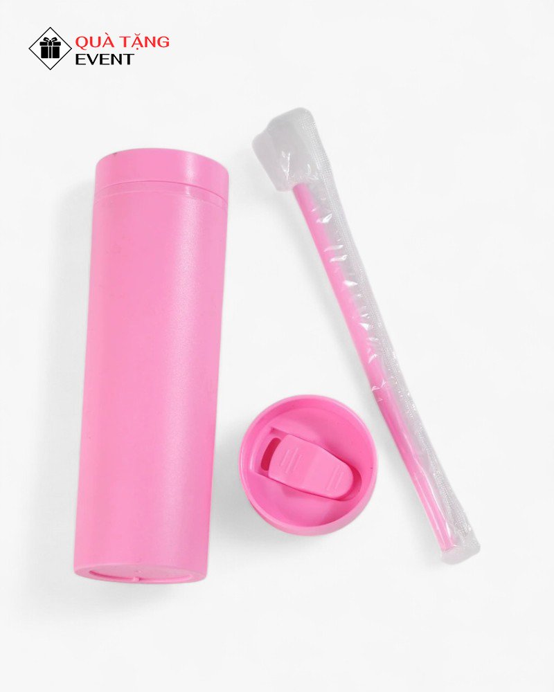 Bình nhựa quà tặng doanh nghiệp, in logo theo yêu cầu - Mã BN013 Đặt sản xuất bình nước nhựa TPHCM - BN013