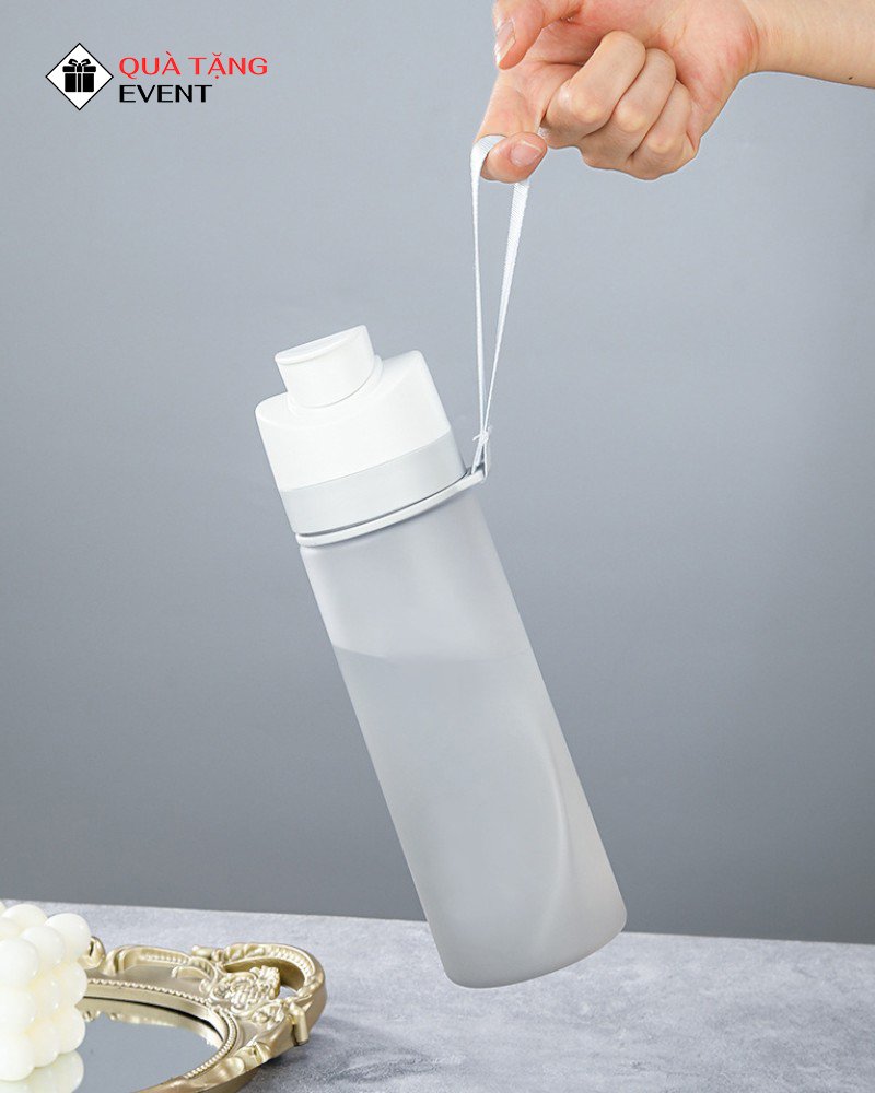 Bình nhựa quà tặng doanh nghiệp, in logo theo yêu cầu - Mã BN008 Đặt sản xuất bình nước nhựa giá rẻ Sài Gòn - BN008