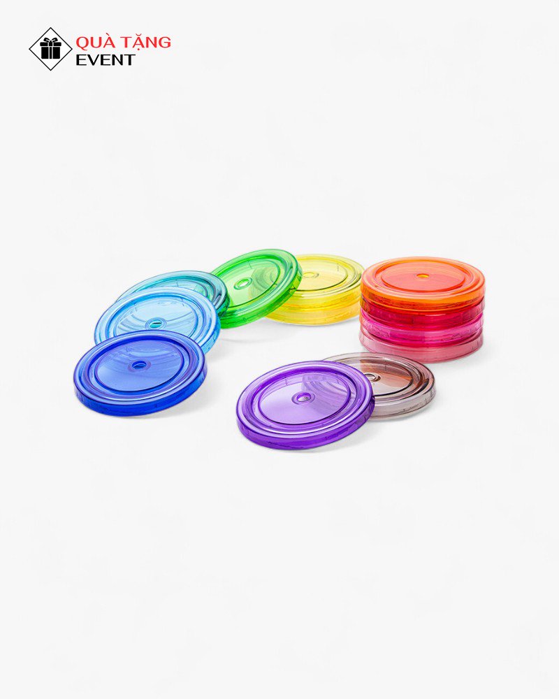 Bình nhựa quà tặng doanh nghiệp, in logo theo yêu cầu - Mã BN010 Đặt sản xuất bình nước nhựa quảng cáo - BN010