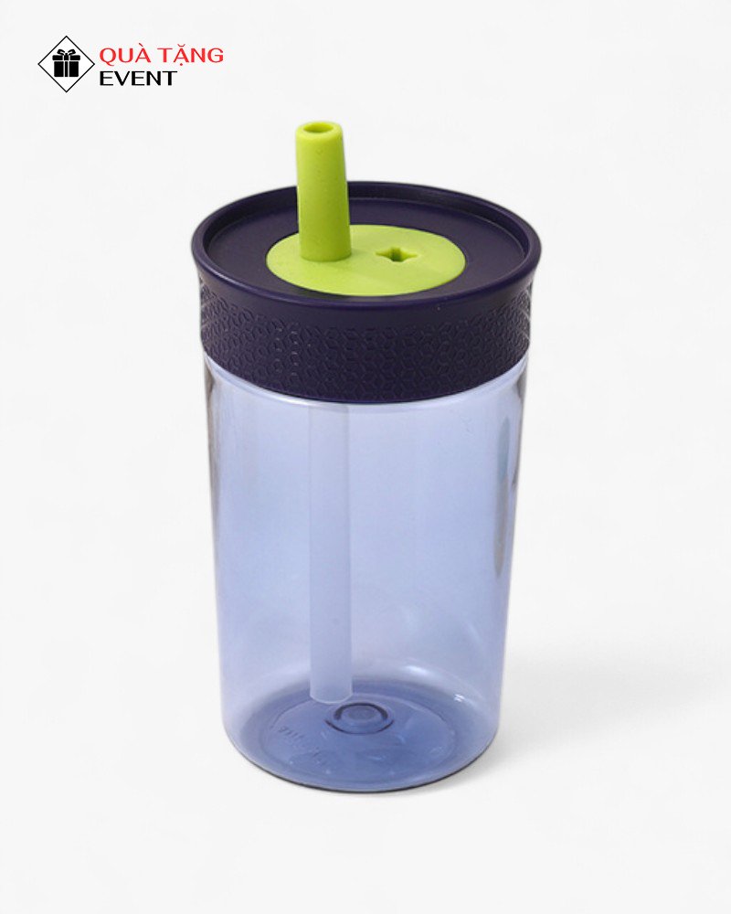 Bình nhựa quà tặng doanh nghiệp, in logo theo yêu cầu - Mã BN015 Đặt sản xuất bình nước nhựa theo yêu cầu - BN015