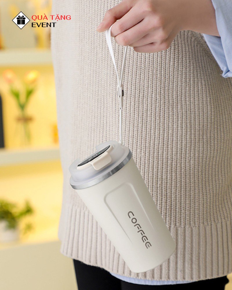 Bình giữ nhiệt văn phòng quà tặng doanh nghiệp, in logo theo yêu cầu - Mã BGNVP061 Đặt sản xuất gia công bình giữ nhiệt quà tặng doanh nghiệp - BGNVP061