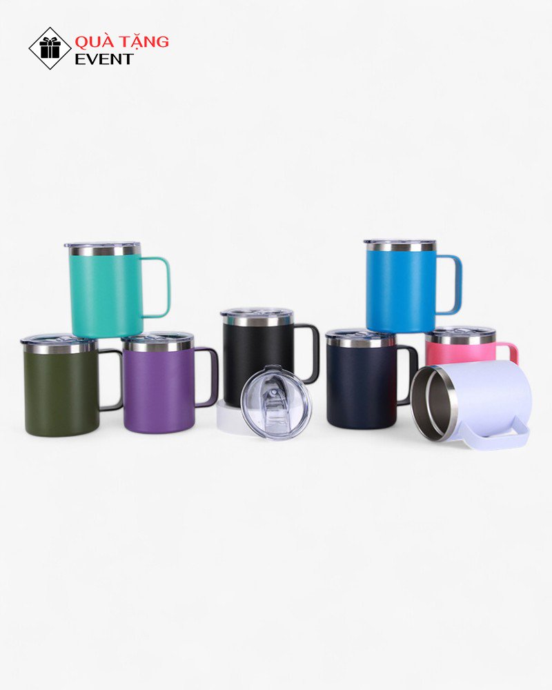 Ly, cốc giữ nhiệt quà tặng doanh nghiệp, in logo theo yêu cầu - Mã LGN009 Đặt sản xuất ly giữ nhiệt - LGN009