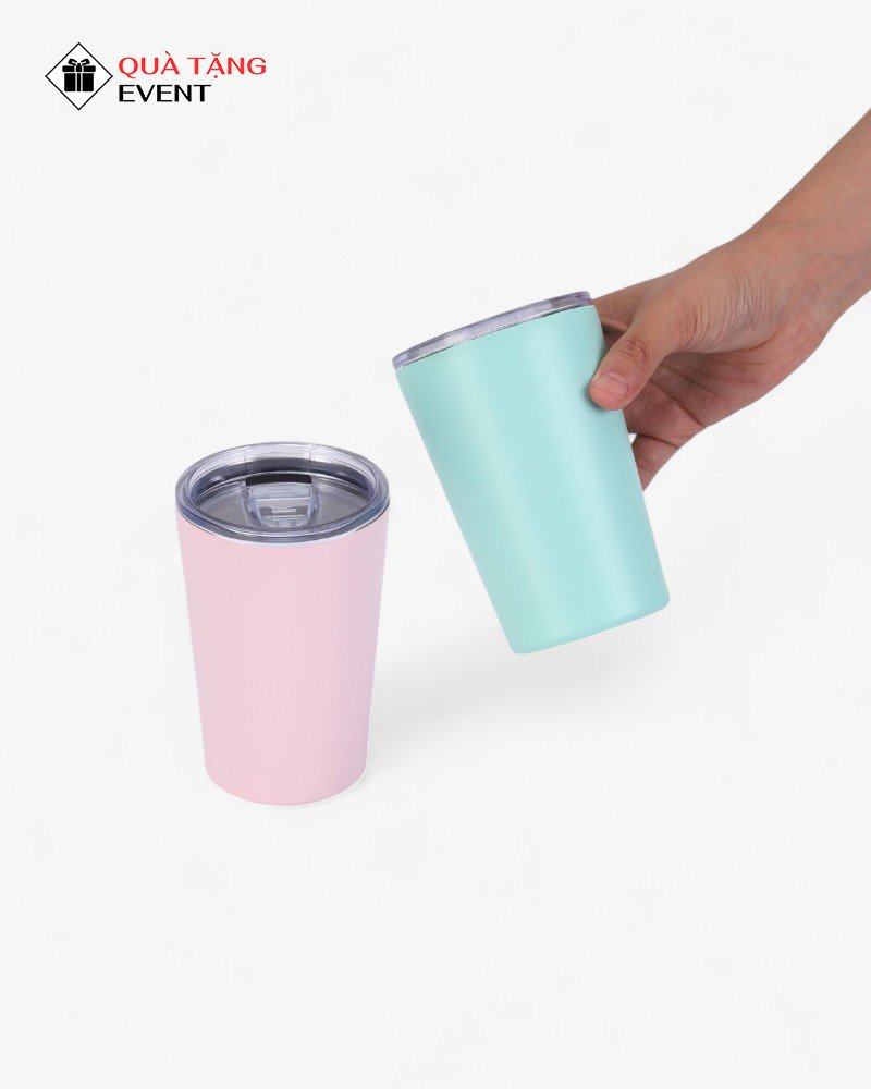 Ly, cốc giữ nhiệt quà tặng doanh nghiệp, in logo theo yêu cầu - Mã LGN019 Đặt sản xuất ly giữ nhiệt TPHCM - LGN019