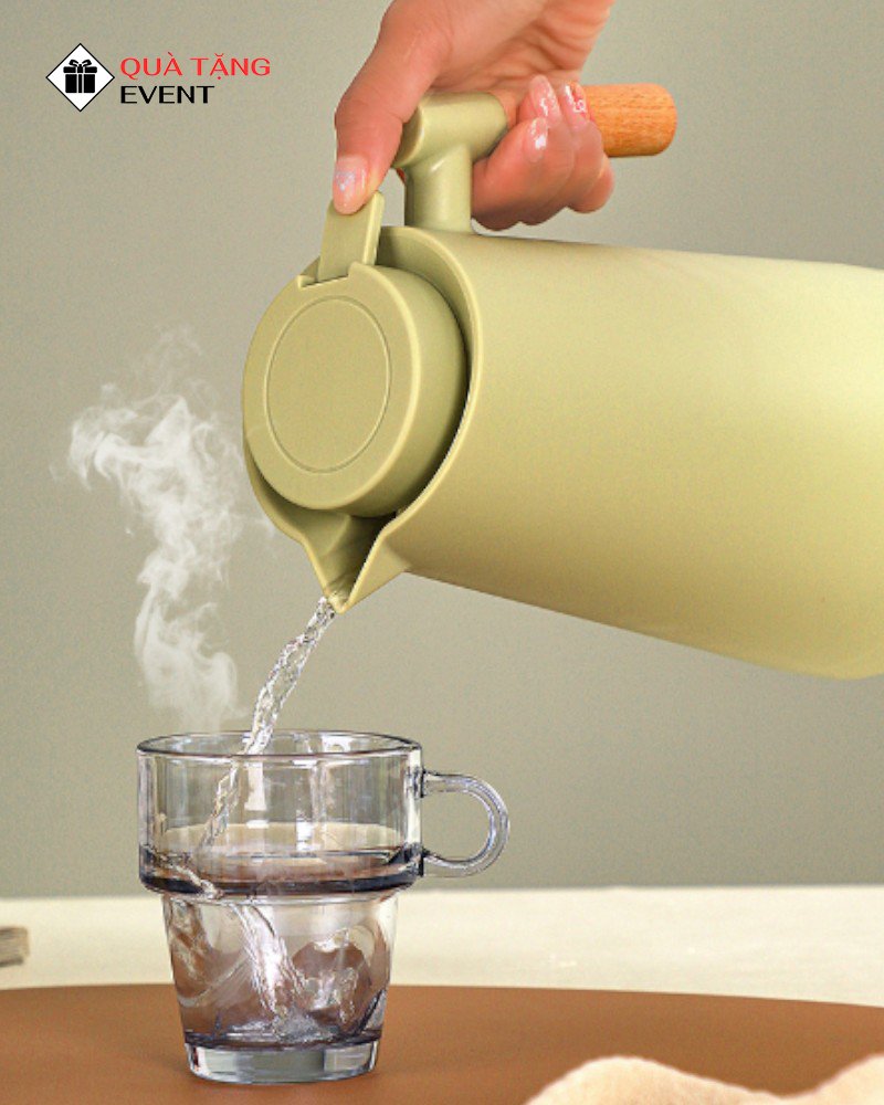 Bình giữ nhiệt gia đình quà tặng doanh nghiệp, in logo theo yêu cầu - Mã BGNGD008 Địa chỉ sản xuất bình giữ nhiệt - BGNGD008