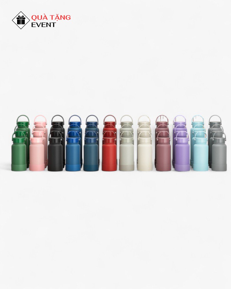 Bình giữ nhiệt văn phòng quà tặng doanh nghiệp, in logo theo yêu cầu - Mã BGNVP017 Gia công bình giữ nhiệt - BGNVP017