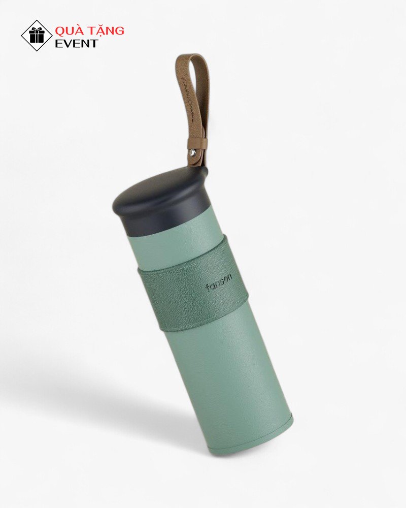 Bình giữ nhiệt văn phòng quà tặng doanh nghiệp, in logo theo yêu cầu - Mã BGNVP038 Đặt sản xuất bình giữ nhiệt - BGNVP038