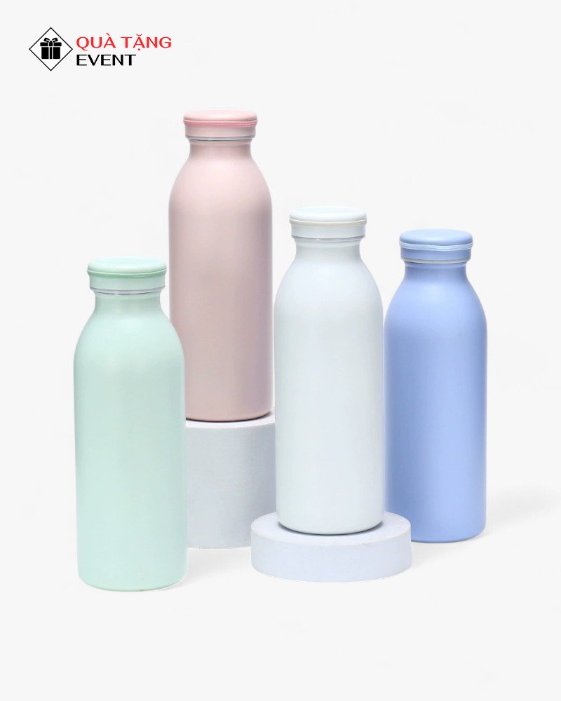 Bình giữ nhiệt văn phòng quà tặng doanh nghiệp, in logo theo yêu cầu - Mã BGNVP054 Gia công bình giữ nhiệt - BGNVP054