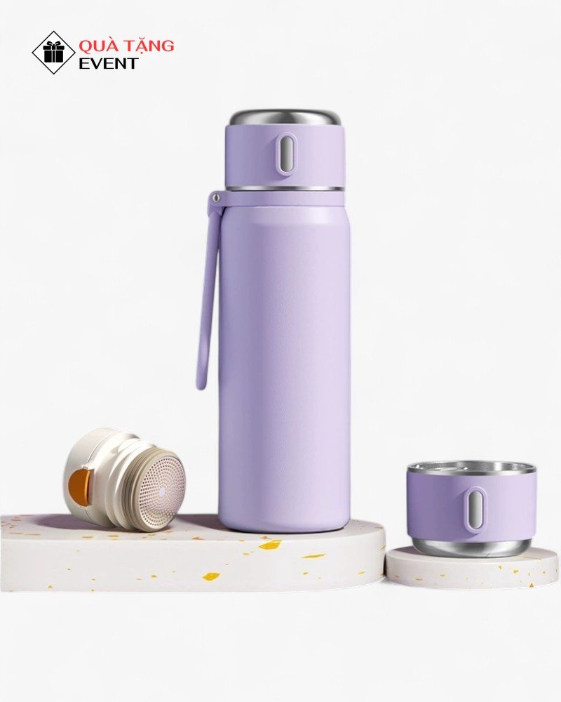 Bình giữ nhiệt văn phòng quà tặng doanh nghiệp, in logo theo yêu cầu - Mã BGNVP010 In bình giữ nhiệt theo yêu cầu Hà Nội - BGNVP010