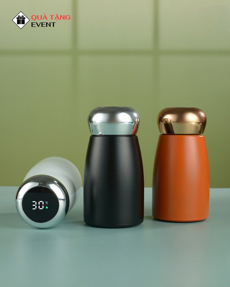 Bình giữ nhiệt văn phòng quà tặng doanh nghiệp, in logo theo yêu cầu - Mã BGNVP069 In logo lên bình giữ nhiệt theo yêu cầu - BGNVP069
