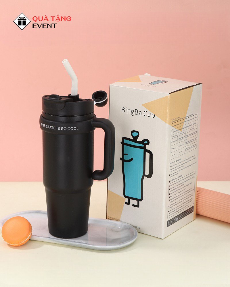 Ly, cốc giữ nhiệt quà tặng doanh nghiệp, in logo theo yêu cầu - Mã LGN005 Ly giữ nhiệt HCM - LGN005