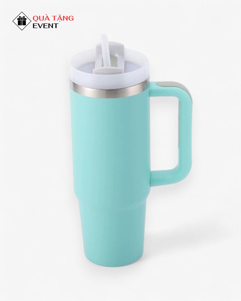 Ly, cốc giữ nhiệt quà tặng doanh nghiệp, in logo theo yêu cầu - Mã LGN020 Ly giữ nhiệt có tay cầm - LGN020