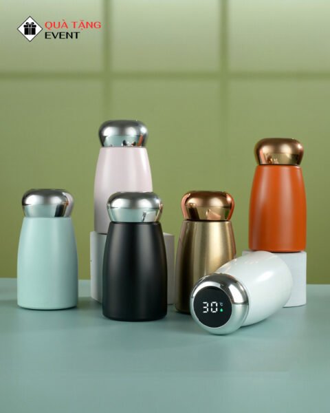 Bình giữ nhiệt văn phòng quà tặng doanh nghiệp, in logo theo yêu cầu - Mã BGNVP069 Nhận hàng sản xuất bình giữ nhiệt - BGNVP069