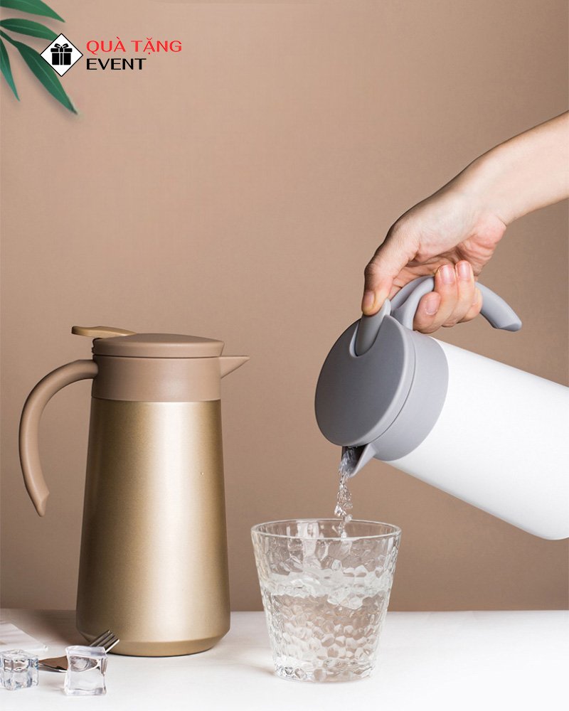 Bình giữ nhiệt gia đình quà tặng doanh nghiệp, in logo theo yêu cầu - Mã BGNGD002 Sản xuất bình giữ nhiệt Sài Gòn - BGNGD002