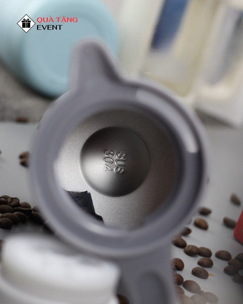 Bình giữ nhiệt gia đình quà tặng doanh nghiệp, in logo theo yêu cầu - Mã BGNGD002 Sản xuất bình giữ nhiệt Sỉ - BGNGD002