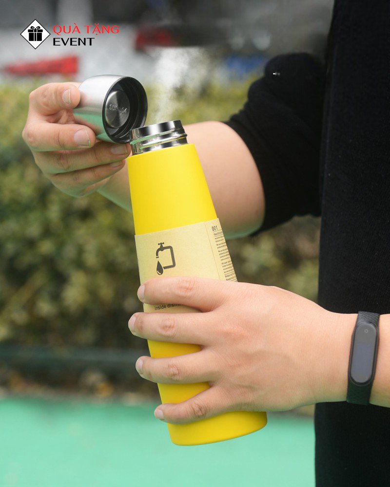 Bình giữ nhiệt văn phòng quà tặng doanh nghiệp, in logo theo yêu cầu - Mã BGNVP060 Sản xuất bình giữ nhiệt theo yêu cầu - BGNVP060