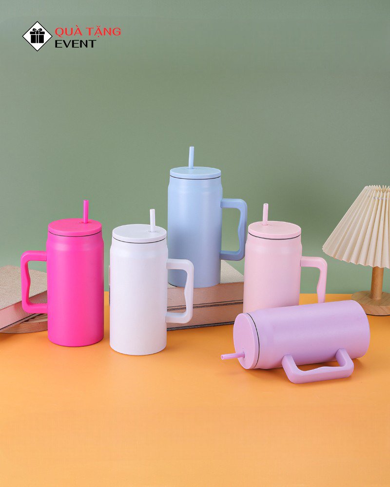 Ly, cốc giữ nhiệt quà tặng doanh nghiệp, in logo theo yêu cầu - Mã LGN004 Sản xuất ly giữ nhiệt haludo vn - LGN004