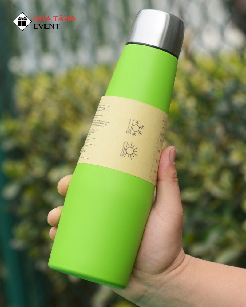 Bình giữ nhiệt văn phòng quà tặng doanh nghiệp, in logo theo yêu cầu - Mã BGNVP060 Thương hiệu bình giữ nhiệt in logo - BGNVP060