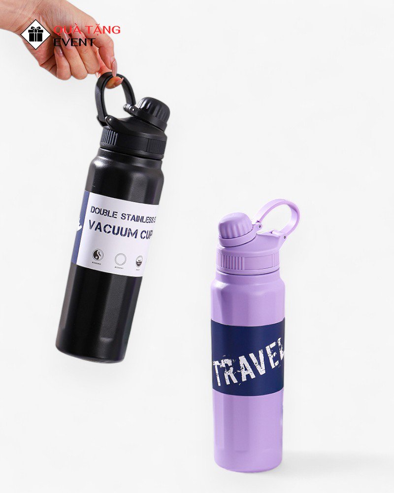 Bình giữ nhiệt văn phòng quà tặng doanh nghiệp, in logo theo yêu cầu - Mã BGNVP048 Xưởng bình giữ nhiệt - BGNVP048