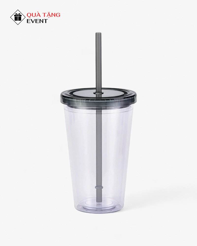 Bình nhựa quà tặng doanh nghiệp, in logo theo yêu cầu - Mã BN010 Xưởng bình nước nhựa - BN010