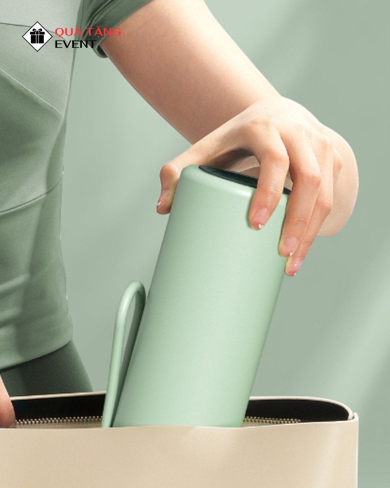 Bình giữ nhiệt văn phòng quà tặng doanh nghiệp, in logo theo yêu cầu - Mã BGNVP010 Xưởng sản xuất bình giữ nhiệt cao cấp - BGNVP010