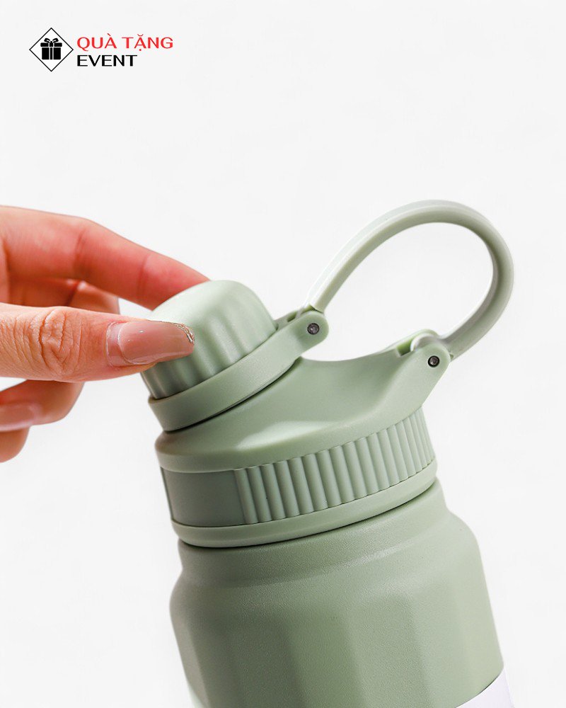 Bình giữ nhiệt văn phòng quà tặng doanh nghiệp, in logo theo yêu cầu - Mã BGNVP048 Xưởng sản xuất bình giữ nhiệt cặp quảng cáo - BGNVP048