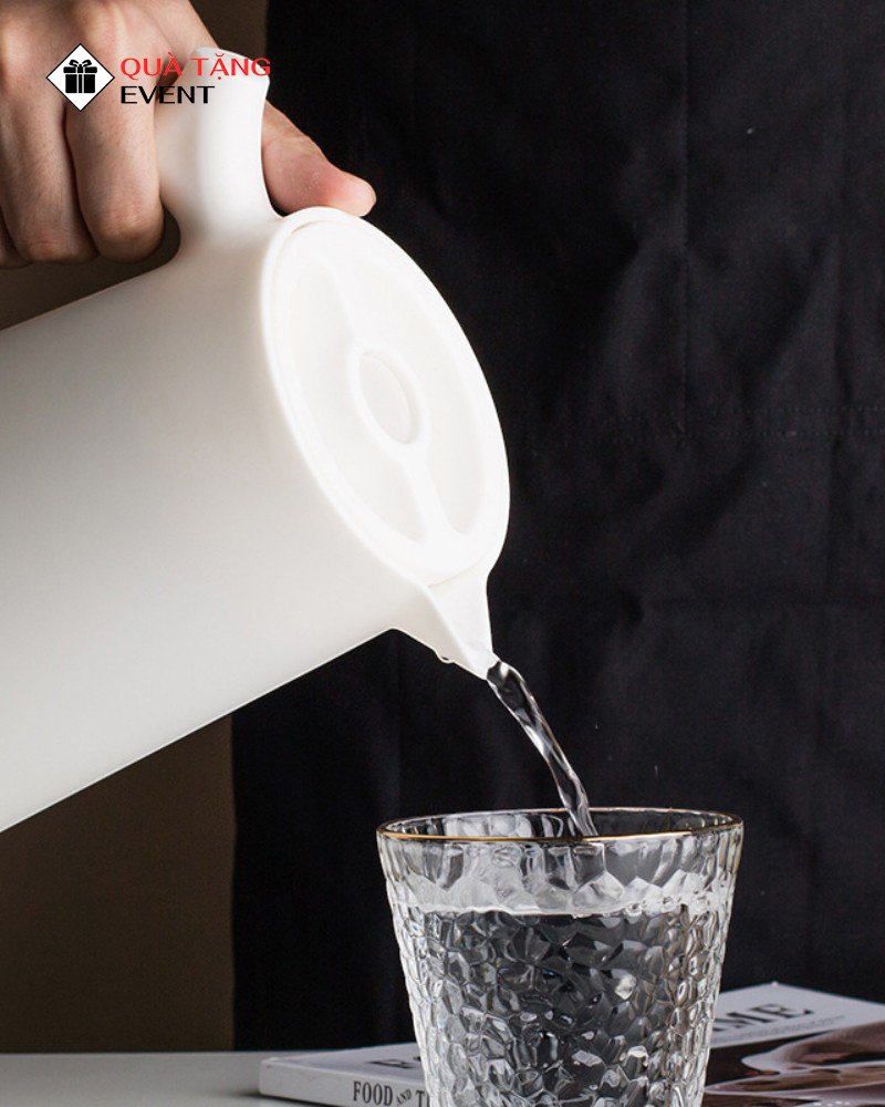 Bình giữ nhiệt gia đình quà tặng doanh nghiệp, in logo theo yêu cầu - Mã BGNGD007 Xưởng sản xuất bình giữ nhiệt đẹp - BGNGD007