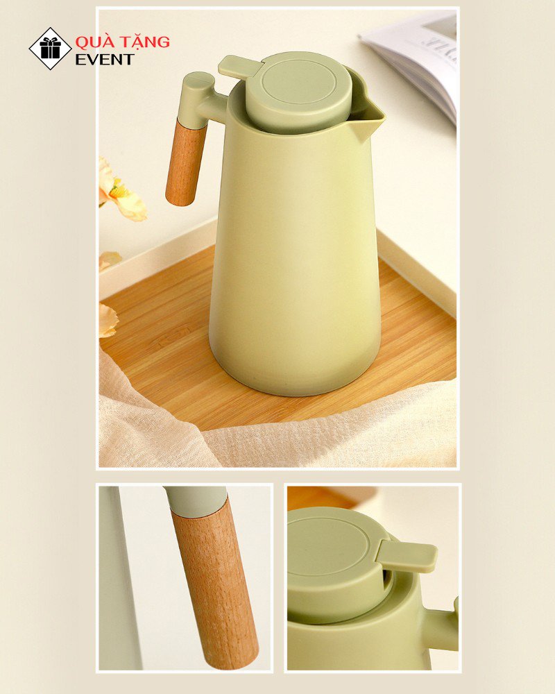 Bình giữ nhiệt gia đình quà tặng doanh nghiệp, in logo theo yêu cầu - Mã BGNGD008 Xưởng sản xuất bình giữ nhiệt quảng cáo - BGNGD008