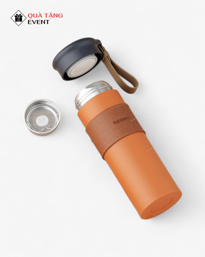 Bình giữ nhiệt văn phòng quà tặng doanh nghiệp, in logo theo yêu cầu - Mã BGNVP038 Xưởng sản xuất bình giữ nhiệt uy tín - BGNVP038