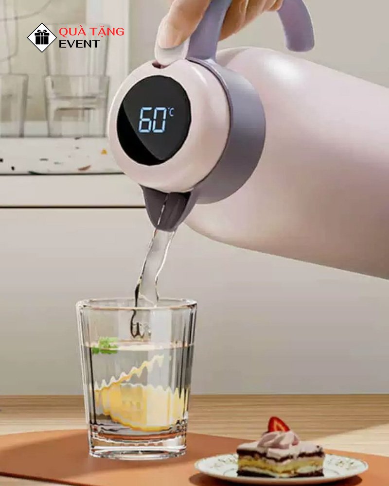 Bình giữ nhiệt gia đình quà tặng doanh nghiệp, in logo theo yêu cầu - Mã BGNGD004 Xưởng sản xuất gia công bình giữ nhiệt - BGNGD004