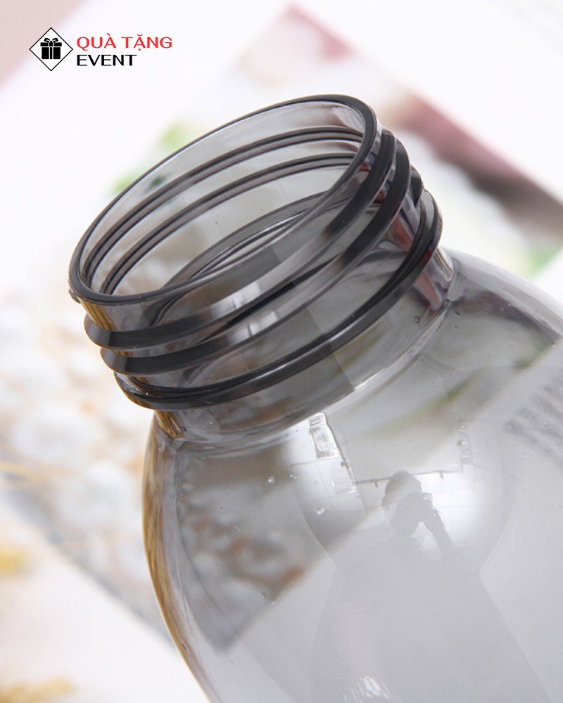 Bình nhựa quà tặng doanh nghiệp, in logo theo yêu cầu - Mã BN005 Xưởng sản xuất gia công bình nước nhựa - BN005