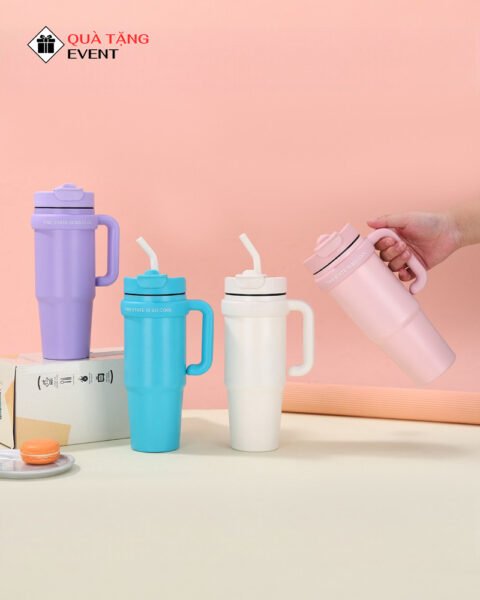 Ly, cốc giữ nhiệt quà tặng doanh nghiệp, in logo theo yêu cầu - Mã LGN005 Xưởng sản xuất ly giữ nhiệt - LGN005