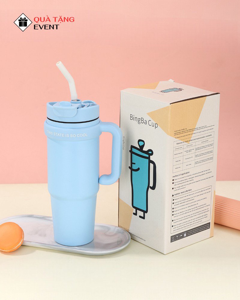 Ly, cốc giữ nhiệt quà tặng doanh nghiệp, in logo theo yêu cầu - Mã LGN005 Xưởng sản xuất ly giữ nhiệt quà tặng uy tín - LGN005