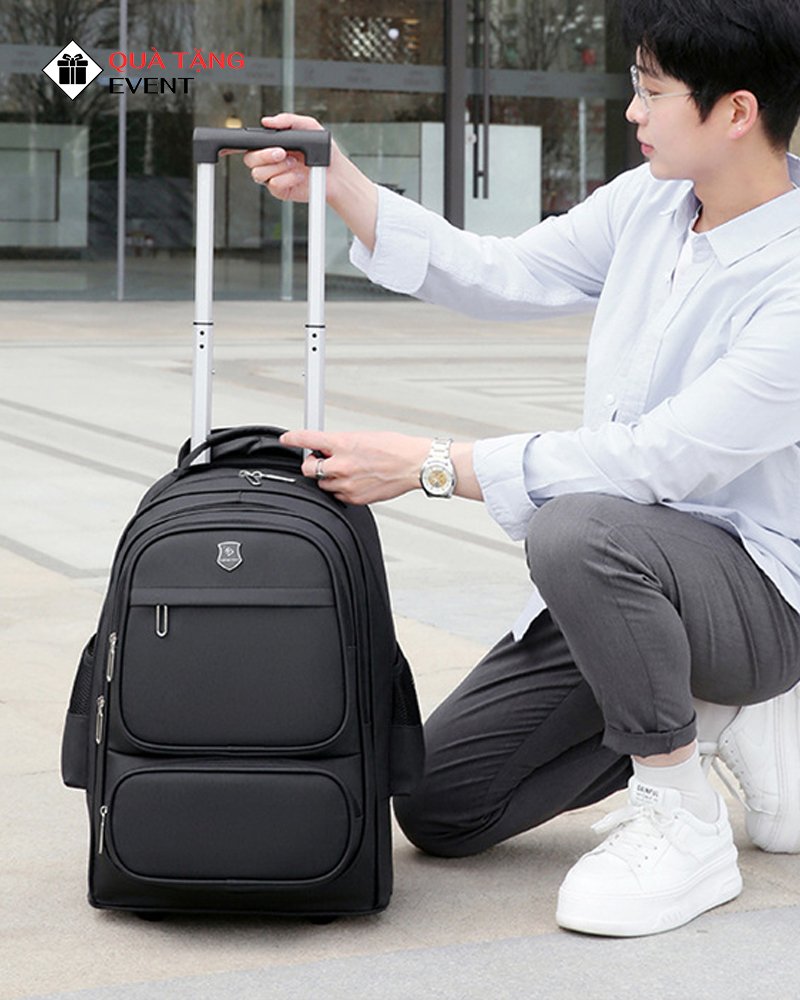 Balo đa năng quà tặng doanh nghiệp, in logo theo yêu cầu – Mã BLKT005 Balo đa năng da quảng cáo giá rẻ - BLKT005