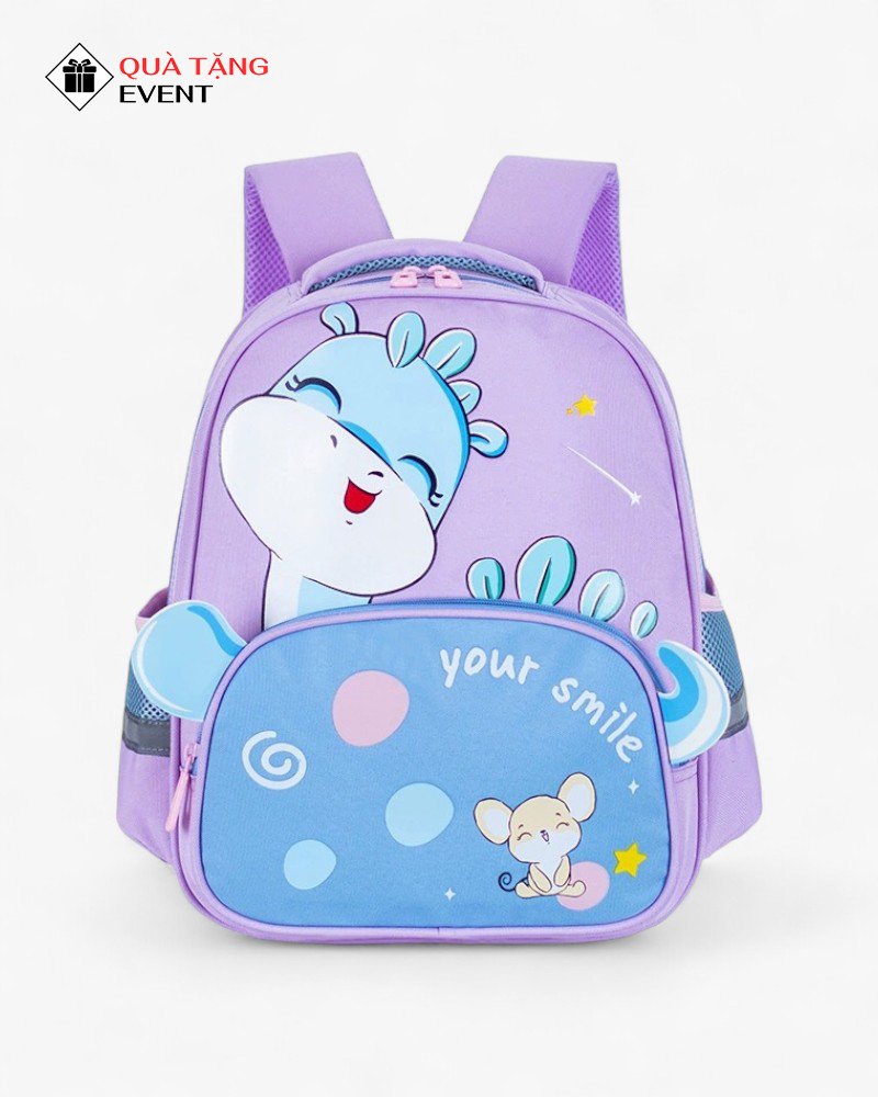 Balo mẫu giáo quà tặng, in logo theo yêu cầu – Mã BLMG004 Balo đi mẫu giáo - BLMG004