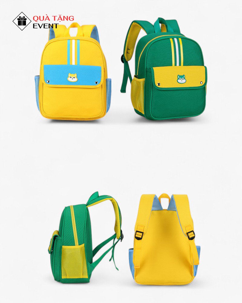 Balo học sinh quà tặng, in logo theo yêu cầu – Mã BLHS010 Balo học sinh cao cấp giá sỉ - BLHS010