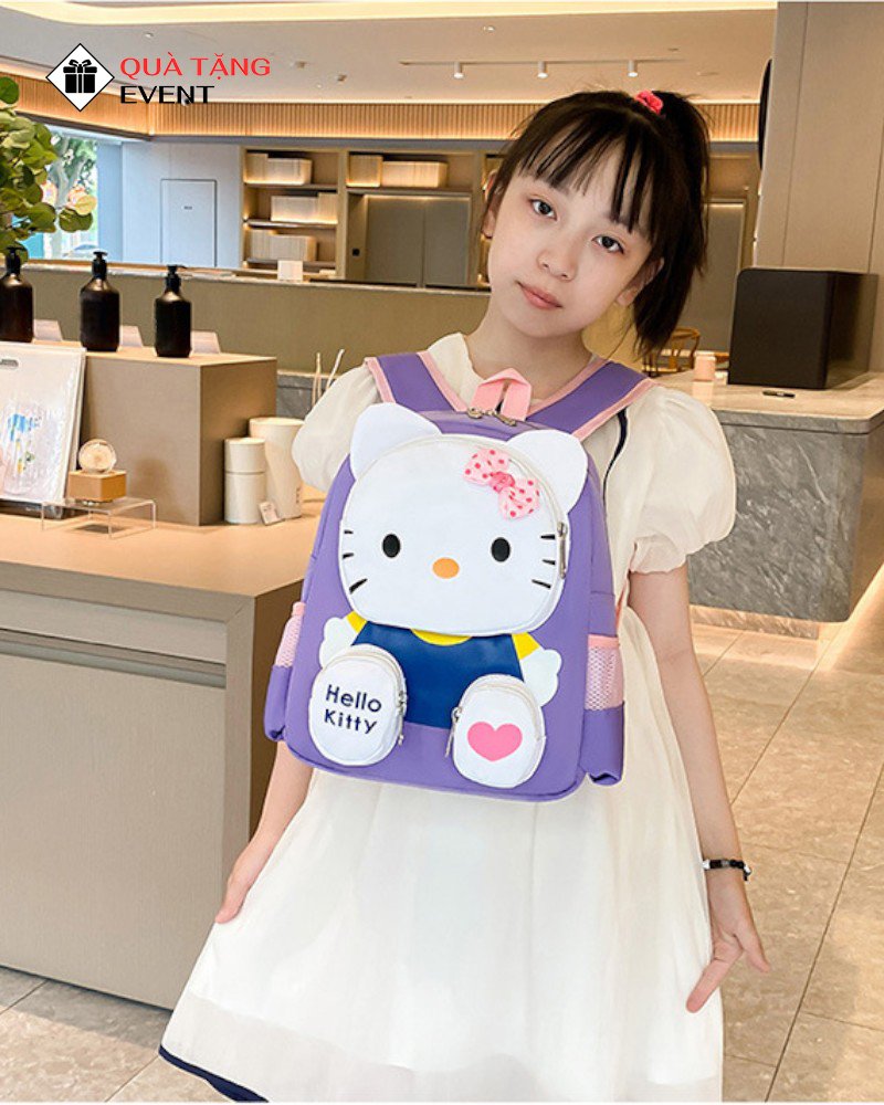 Balo mẫu giáo quà tặng, in logo theo yêu cầu – Mã BLMG001 Balo mẫu giáo cao cấp sỉ - BLMG001