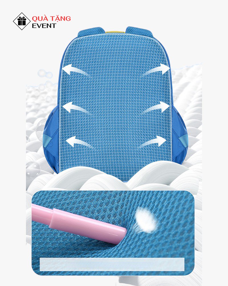 Balo mẫu giáo quà tặng, in logo theo yêu cầu – Mã BLMG006 Balo mẫu giáo dã ngoại cho bé - BLMG006