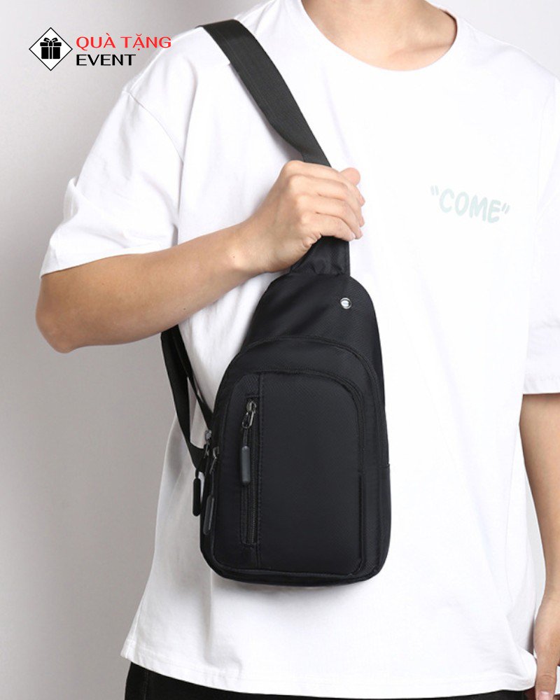 Túi đeo chéo quà tặng doanh nghiệp, in logo theo yêu cầu - Mã TDC130 Bán sỉ túi đeo chéo - TDC130