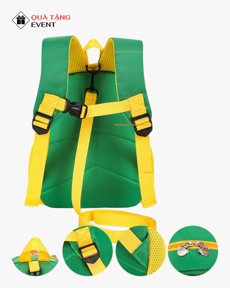 Balo mẫu giáo quà tặng, in logo theo yêu cầu – Mã BLMG012 Chuyên may balo mẫu giáo giá sỉ nam - BLMG012