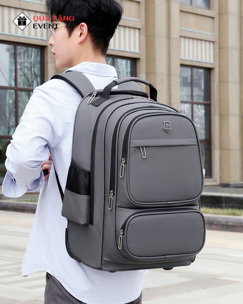 Balo đa năng quà tặng doanh nghiệp, in logo theo yêu cầu – Mã BLKT004 Chuyên sỉ balo đa năng da - BLKT004