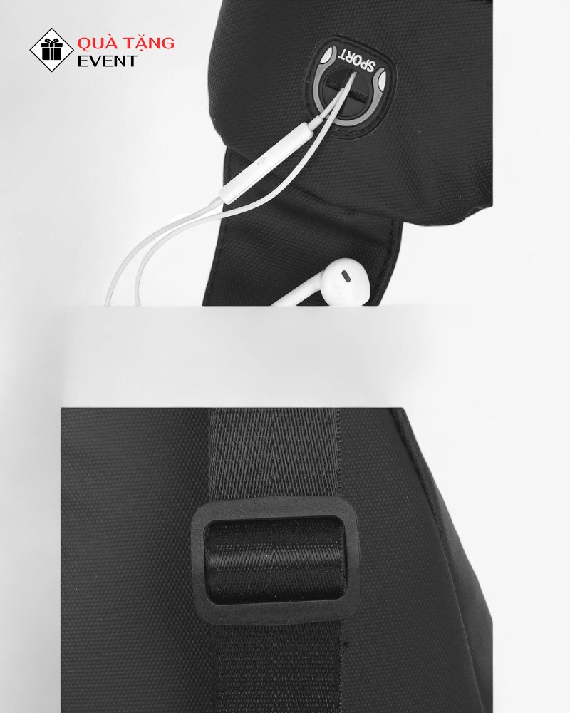 Túi đeo chéo quà tặng doanh nghiệp, in logo theo yêu cầu - Mã TDC122 Chuyên sỉ túi đeo chéo Sài Gòn - TDC122