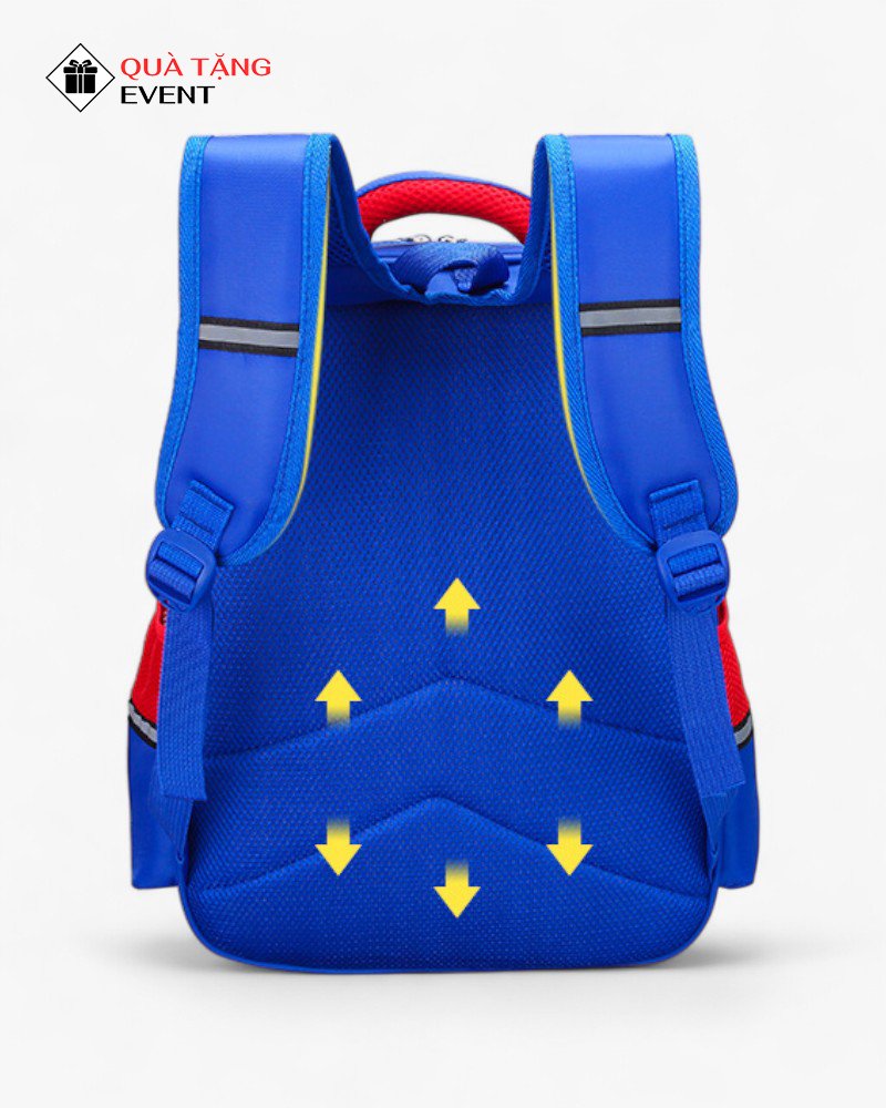 Balo học sinh quà tặng, in logo theo yêu cầu – Mã BLHS003 Cơ sở may balo học sinh - BLHS003