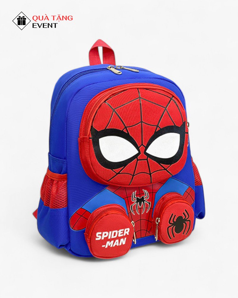 Balo mẫu giáo quà tặng, in logo theo yêu cầu – Mã BLMG001 Cơ sở may balo mẫu giáo dây rút - BLMG001