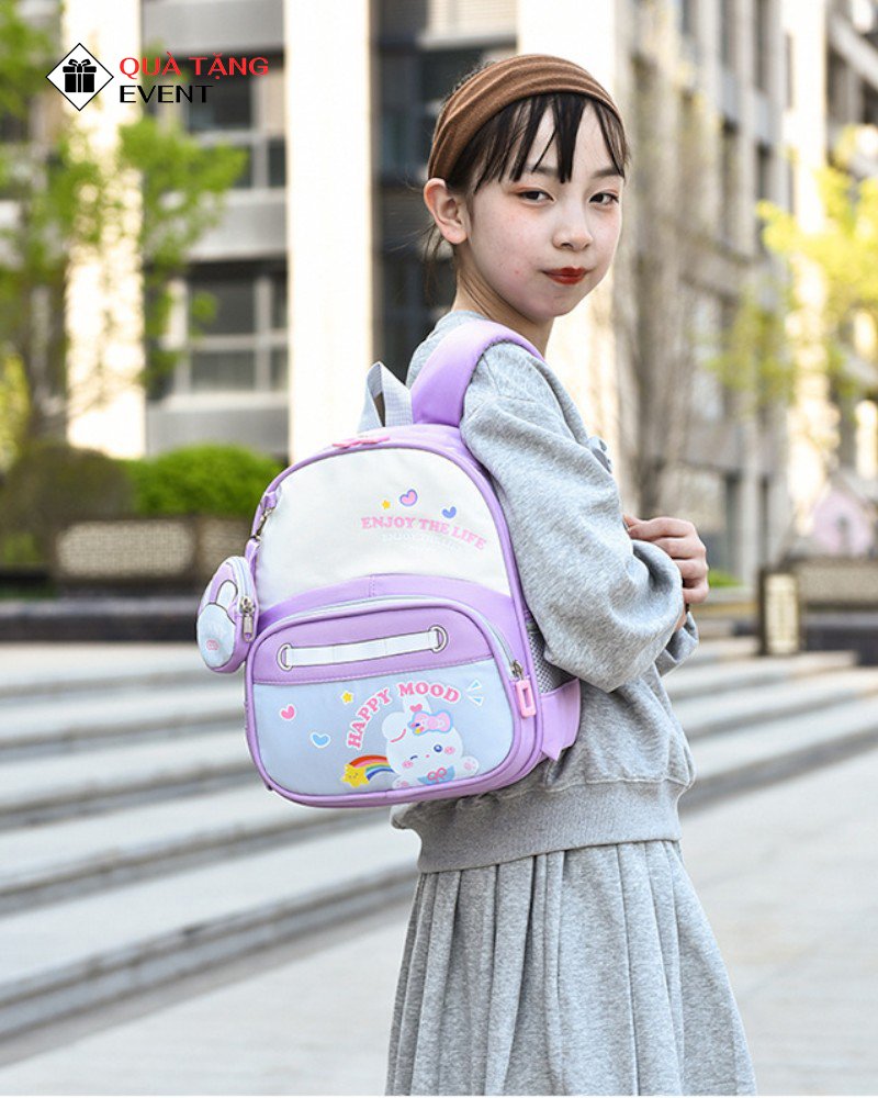 Balo mẫu giáo quà tặng, in logo theo yêu cầu – Mã BLMG003 Cơ sở may balo mẫu giáo giá sỉ - BLMG003