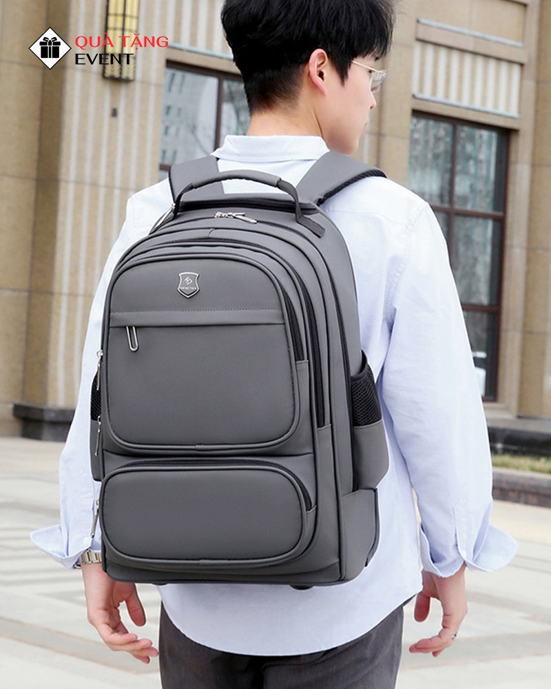 Balo đa năng quà tặng doanh nghiệp, in logo theo yêu cầu – Mã BLKT004 Công ty may balo đa năng da công sở giá sỉ - BLKT004