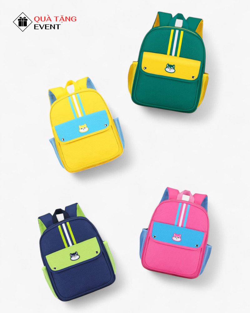 Công ty may balo học sinh quảng cáo theo yêu cầu - BLHS010 Công ty may balo học sinh quảng cáo theo yêu cầu - BLHS010