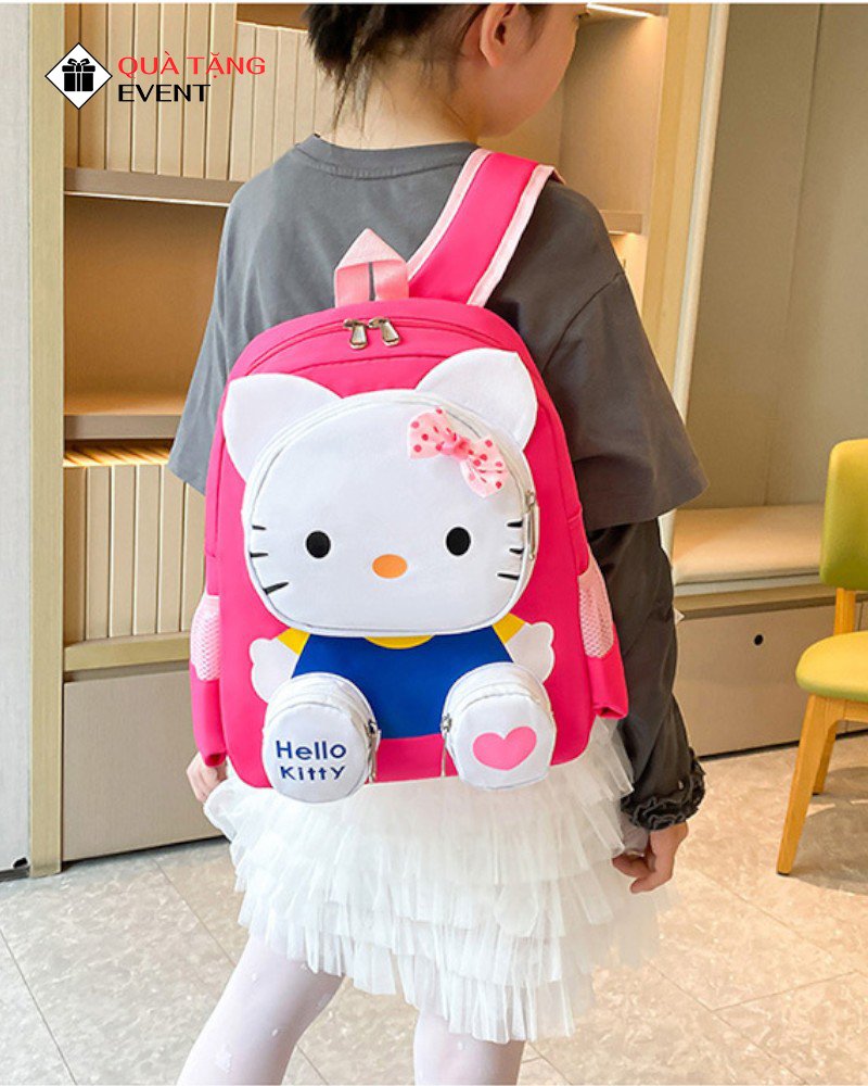 Balo mẫu giáo quà tặng, in logo theo yêu cầu – Mã BLMG001 Công ty may balo mẫu giáo giá rẻ - BLMG001