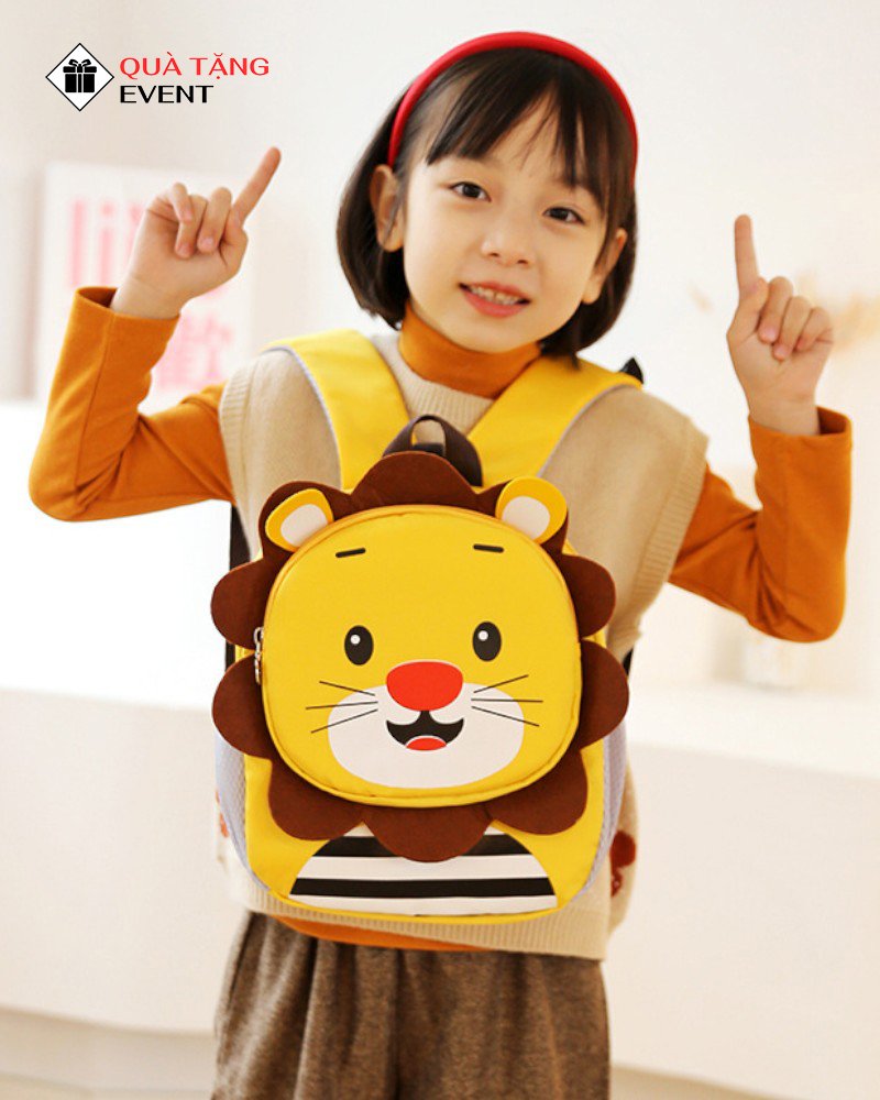Balo mẫu giáo quà tặng, in logo theo yêu cầu – Mã BLMG010 Công ty may balo mẫu giáo giá sỉ nam - BLMG010